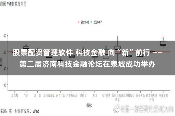 股票配资管理软件 科技金融 向“新”前行 ——第二届济南科技金融论坛在泉城成功举办