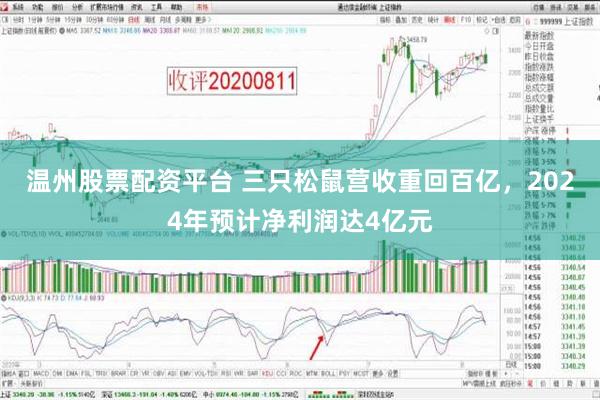 温州股票配资平台 三只松鼠营收重回百亿，2024年预计净利润达4亿元